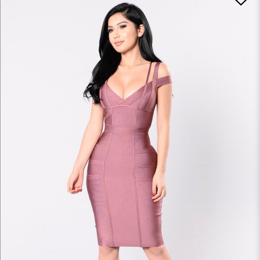 Fashion Nova bondage dress